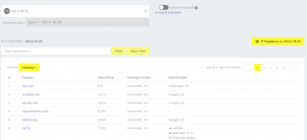 Reverse IP Lookup #tools #free #unlimited #osint #reverse